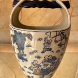 Vase chinois en faïence