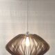Suspension design en plexiglass fumé style scandinave