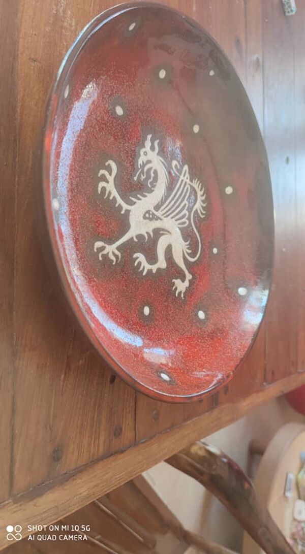 Plat en céramique Jean Lurçat