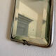 Small beveled barber mirror