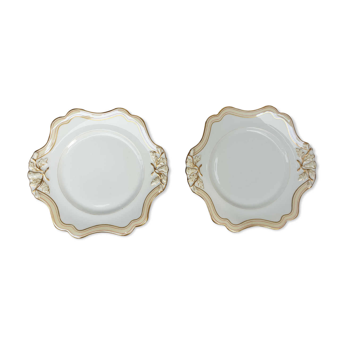 Early 20th century porcelain cake plate or cake dish