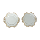 Early 20th century porcelain cake plate or cake dish