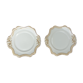 Early 20th century porcelain cake plate or cake dish