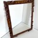 Antique handcarved frame Cedarwood 29.5 cm x 24 cm