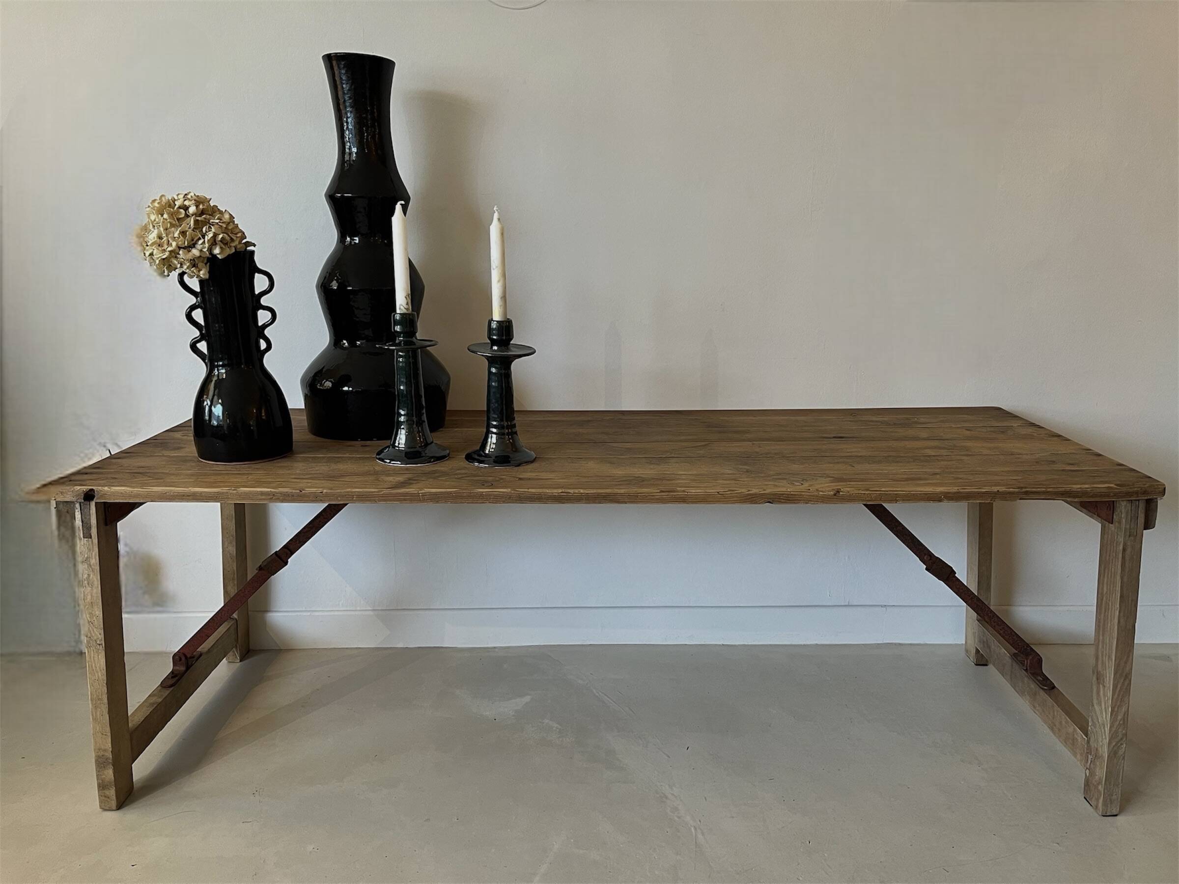 Wooden coffee table