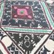 Vintage hand-embroidered tablecloth 124x146 cm
