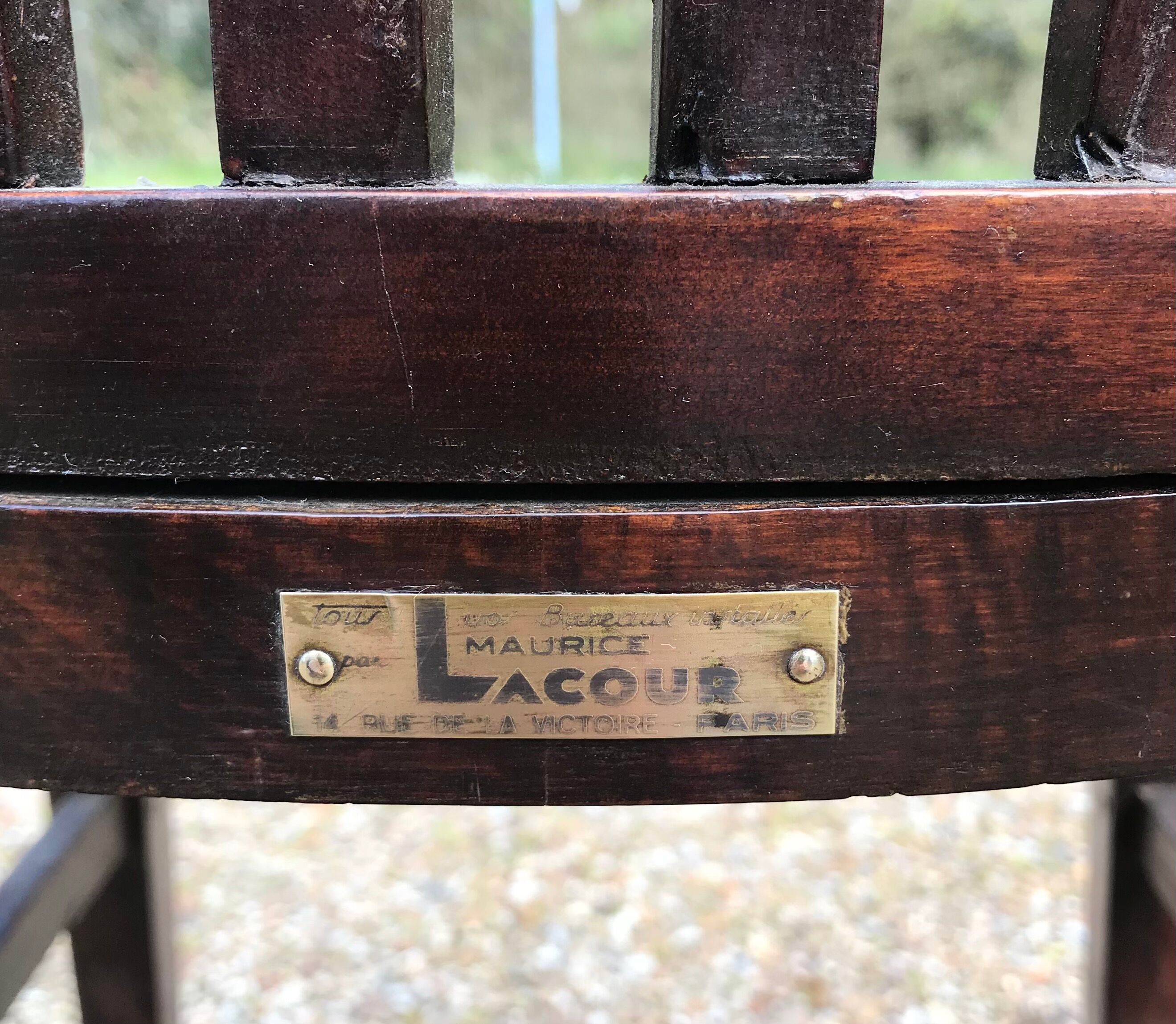 Maurice Lacour chair