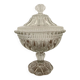 Bonbonniere, drageoire, sugar bowl in vintage molded and cut crystal