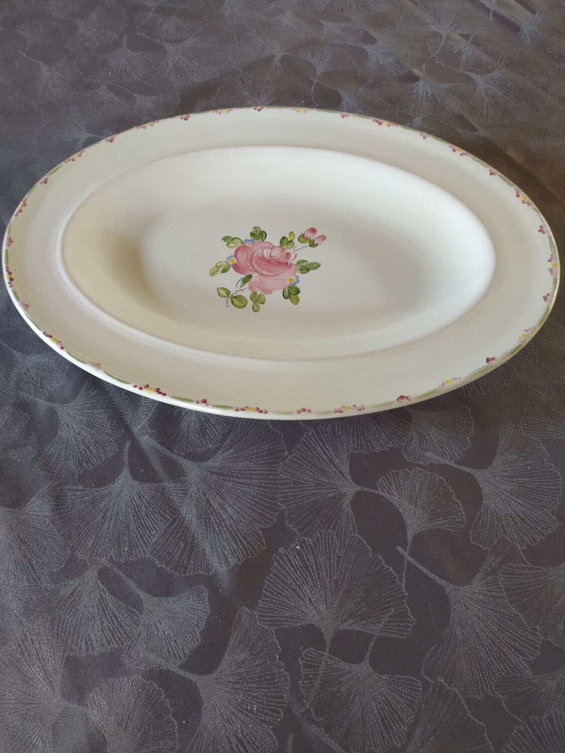 Eastern earthenware dish