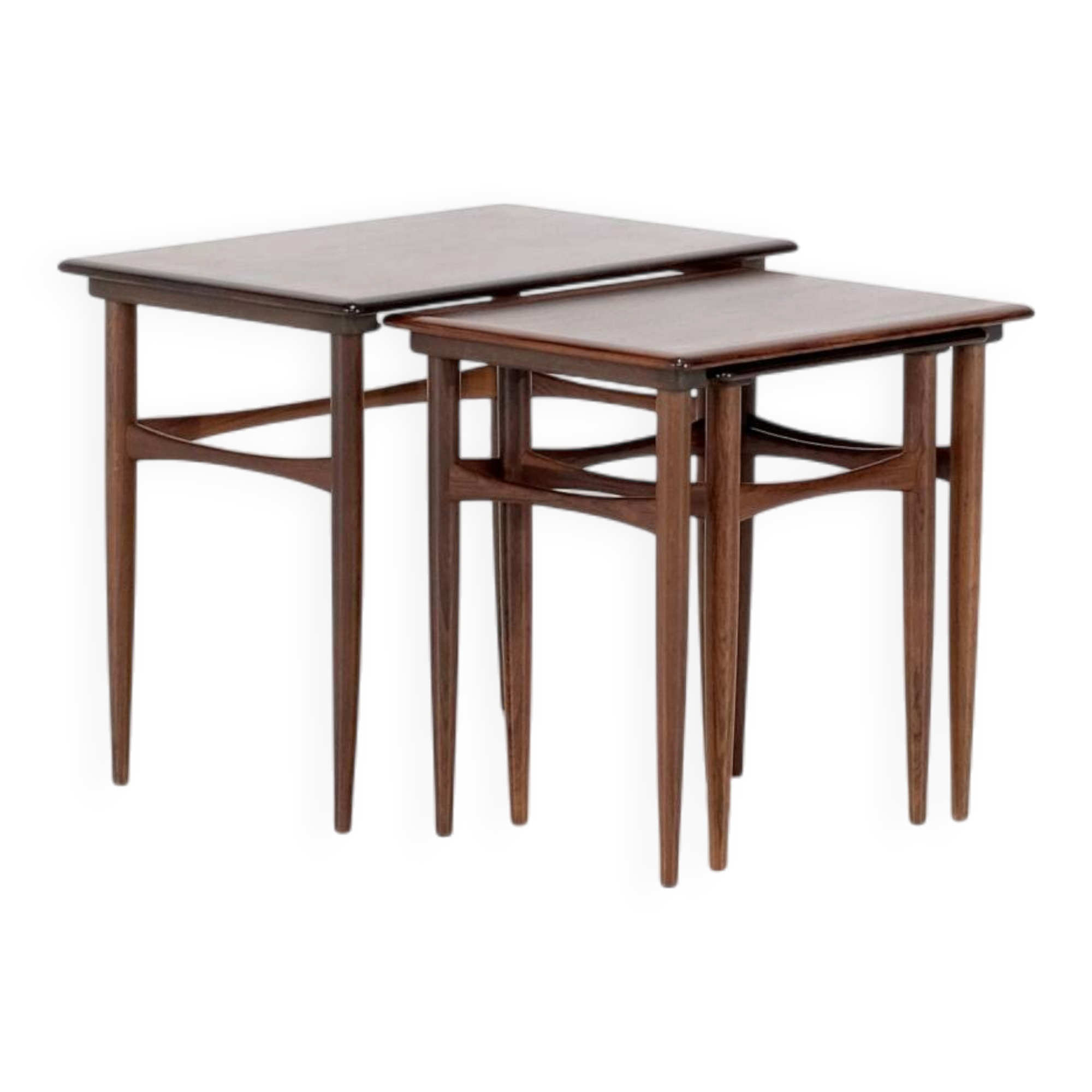 Side tables by Kai Kristiansen for Skovmand & Andersen Denmark 1960