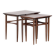 Side tables by Kai Kristiansen for Skovmand & Andersen Denmark 1960