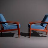 Armchairs by Kai Kristiansen for Magnus Olesen in 1955