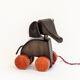 Elephant toy on wheels⎮60s/70s