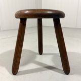 Solid oak stool 1960’s