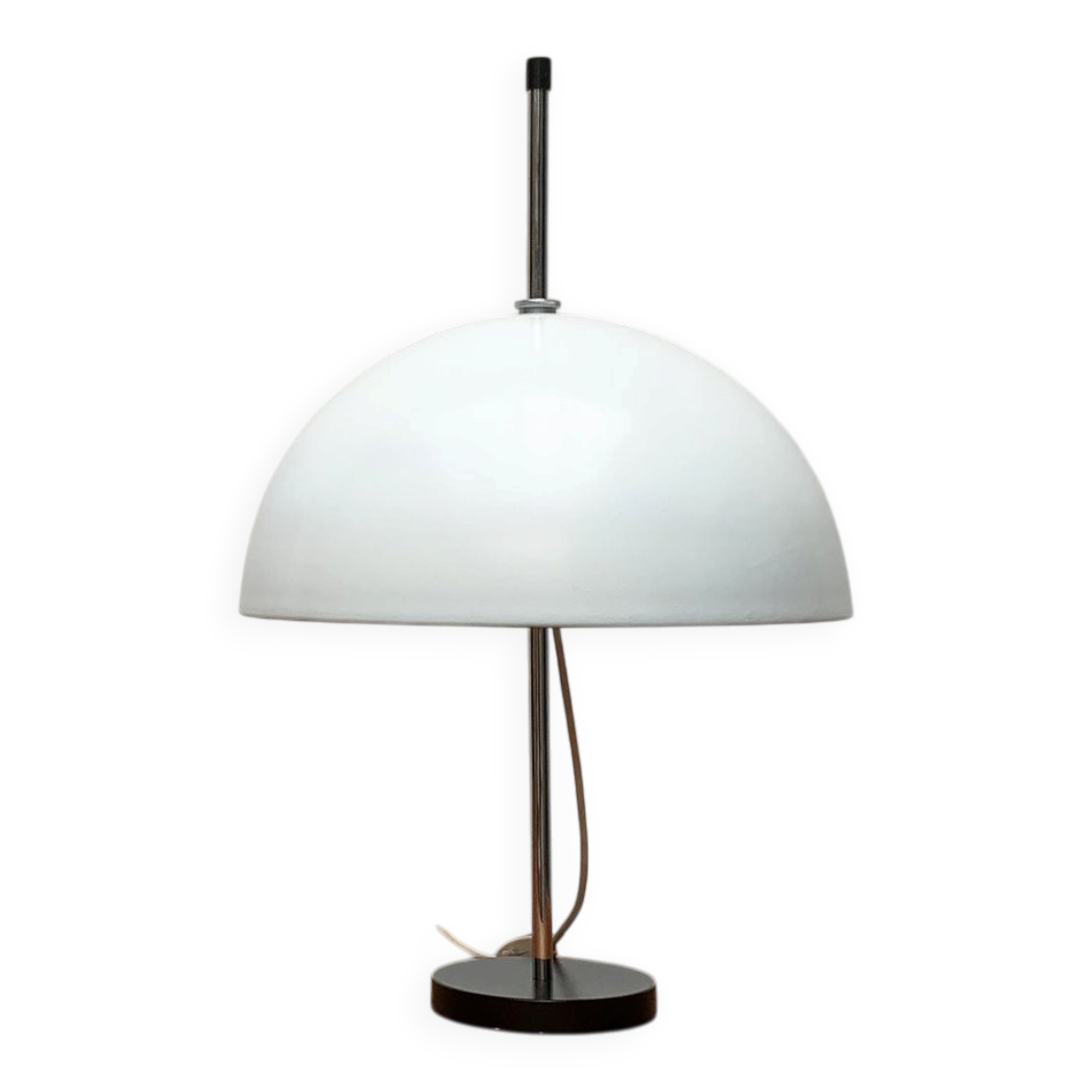 Mid-century minimalist dome table lamp
