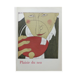 Original lithograph Charles Martin stencil Nicolas II 1927