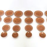 24-piece earthenware dinner Set "Margherita" by Antonia Campi for Laveno, 1965