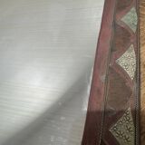 Vintage brass mirror