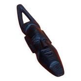 Hanging mask African face Ebony wood