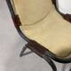 Paire de chaises tubulaires en fer
