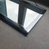 Barber mirror with chain.