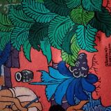 Gouache on framed canvas, Indonesia (school) 87 cm x 67 cm