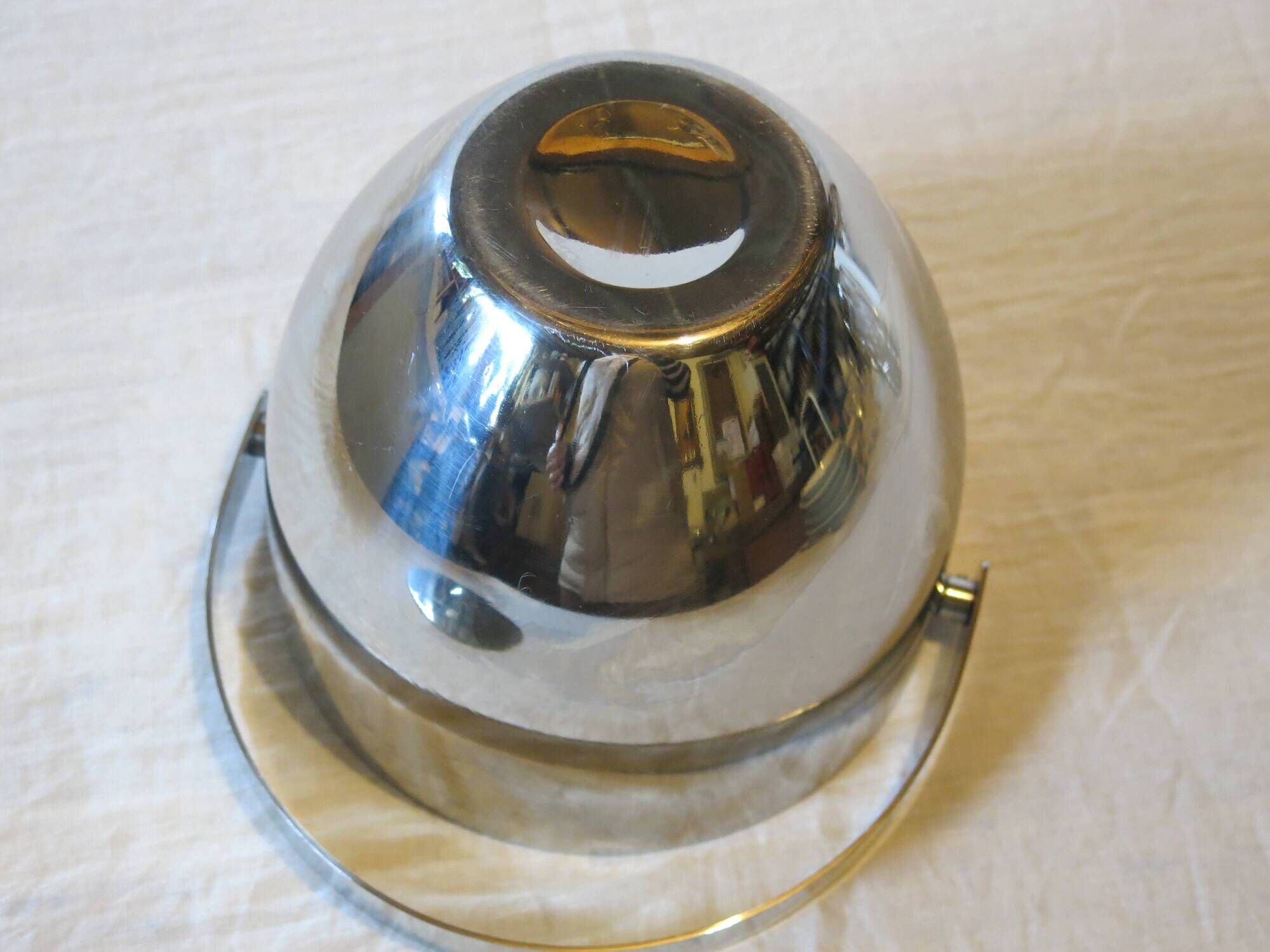 Pot à glaçons en inox en bon état