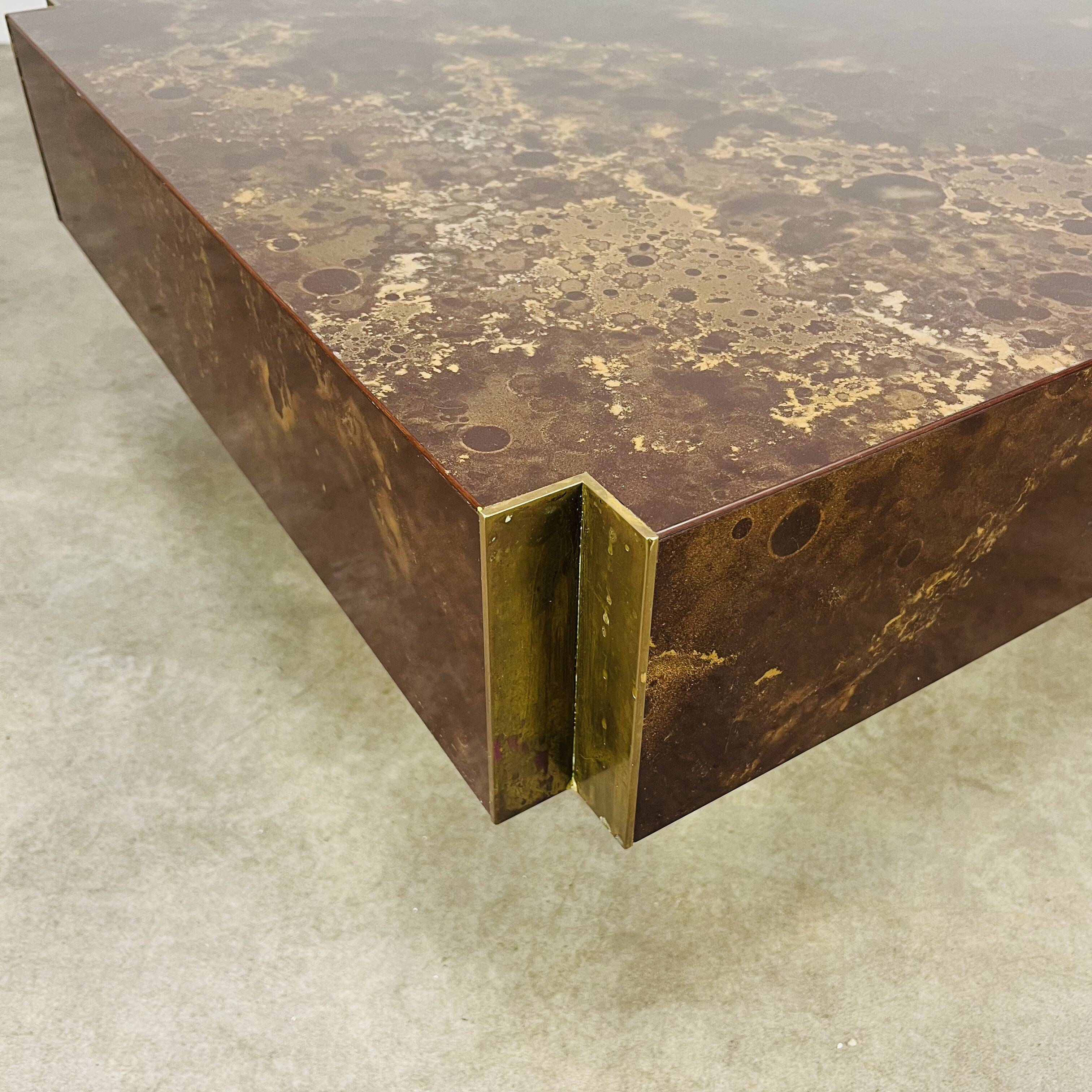 Guy Lefèvre 1970 solar flare side table
