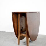 Midcentury Drop Leaf Teak Table. Vintage Modern / Retro / Danish Style.