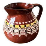 Beautiful pitcher / jug in mixed earth / Troyes region. 50/60's