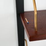 Teak shelving unit, Danish design, 1960s, production: Denmark