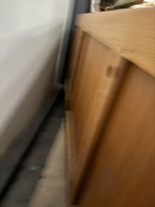 Enfilade en orme massif , Maison Regain , 1960 design Roland Haeusler