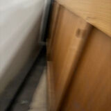 Massive oak enfilade, Regain House, 1960 design by Roland Haeusler.