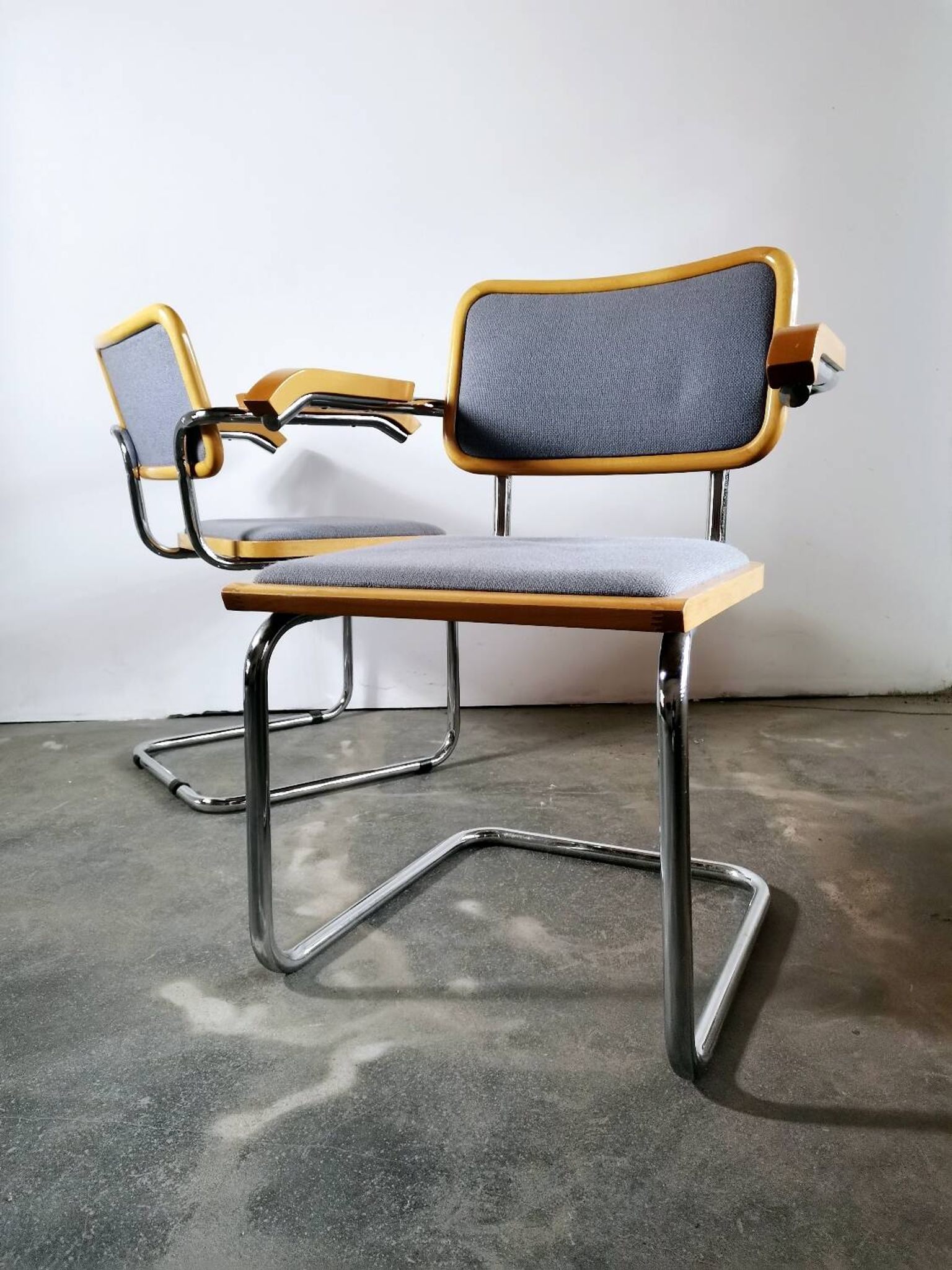 Chaises à accoudoirs des années 1980