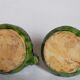 Duo of vintage potter's ceramic candle holders Regional Folk Art