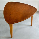 Vintage bow-wood coffee table, design Steiner 1960