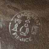 Superb ashtray or empty pocket of octagonal baccarat crystal shape