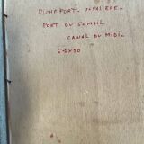 Mireille Richefort. Port du Somail. Oil on board.