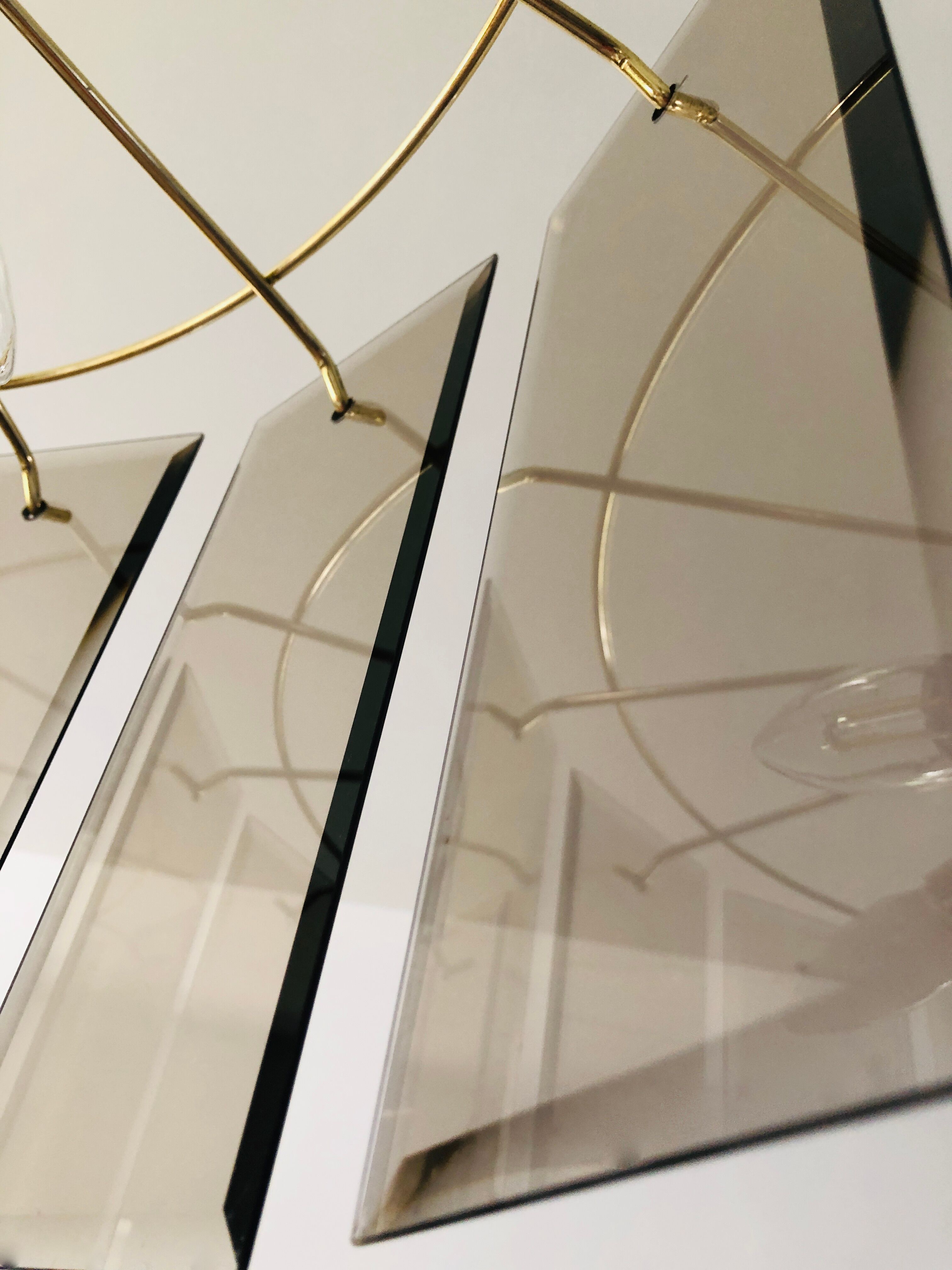 Large chandelier 8 burners 1970