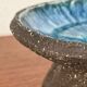 Bougeoir de poterie d'atelier danois moderne du milieu du siècle par Else Und Henry Nielsen pour Henri Keramik, années 1960