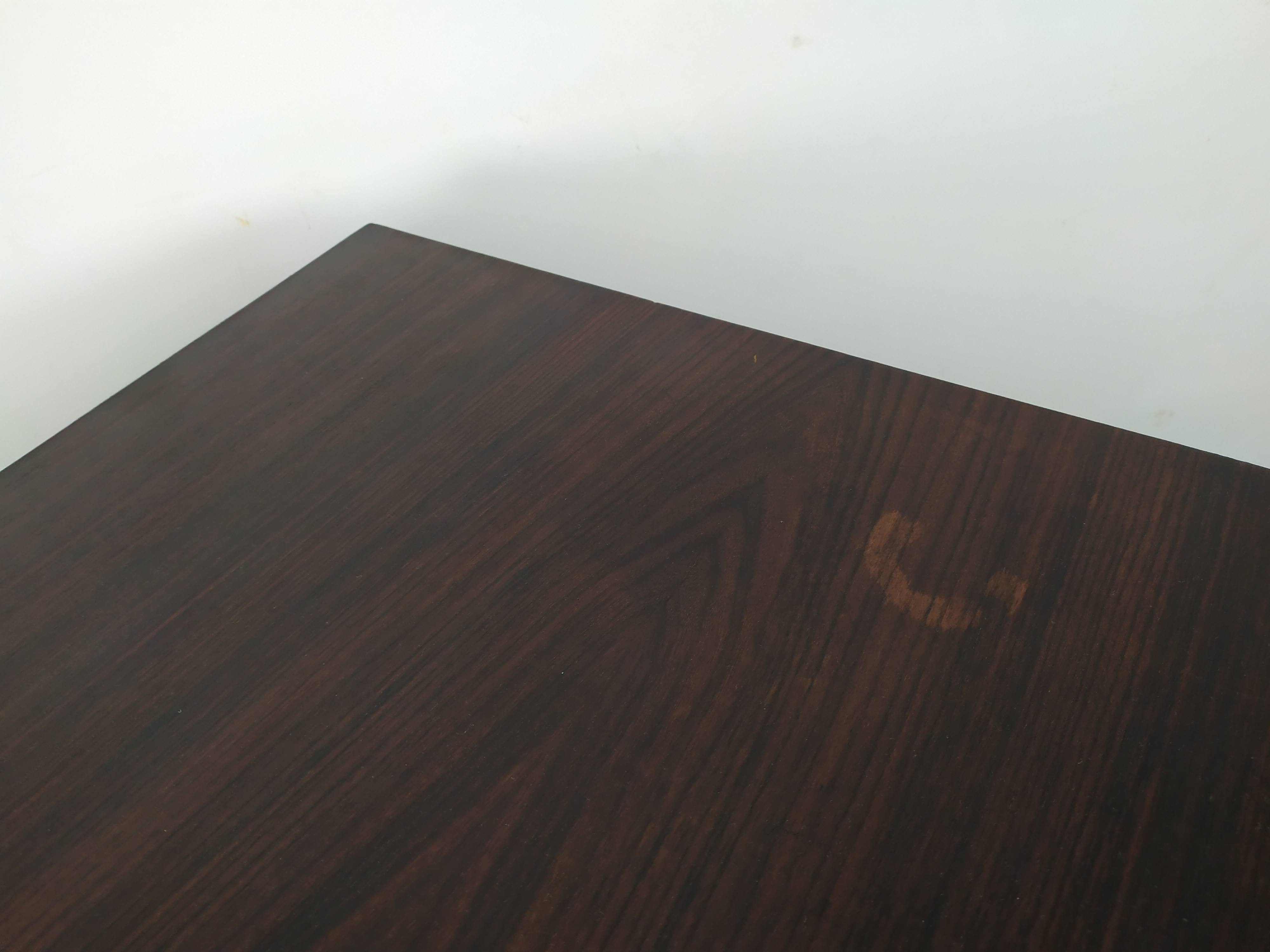 Table berceau art déco palissandre