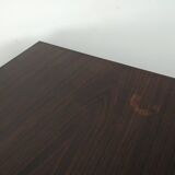 Rosewood art deco cradle table