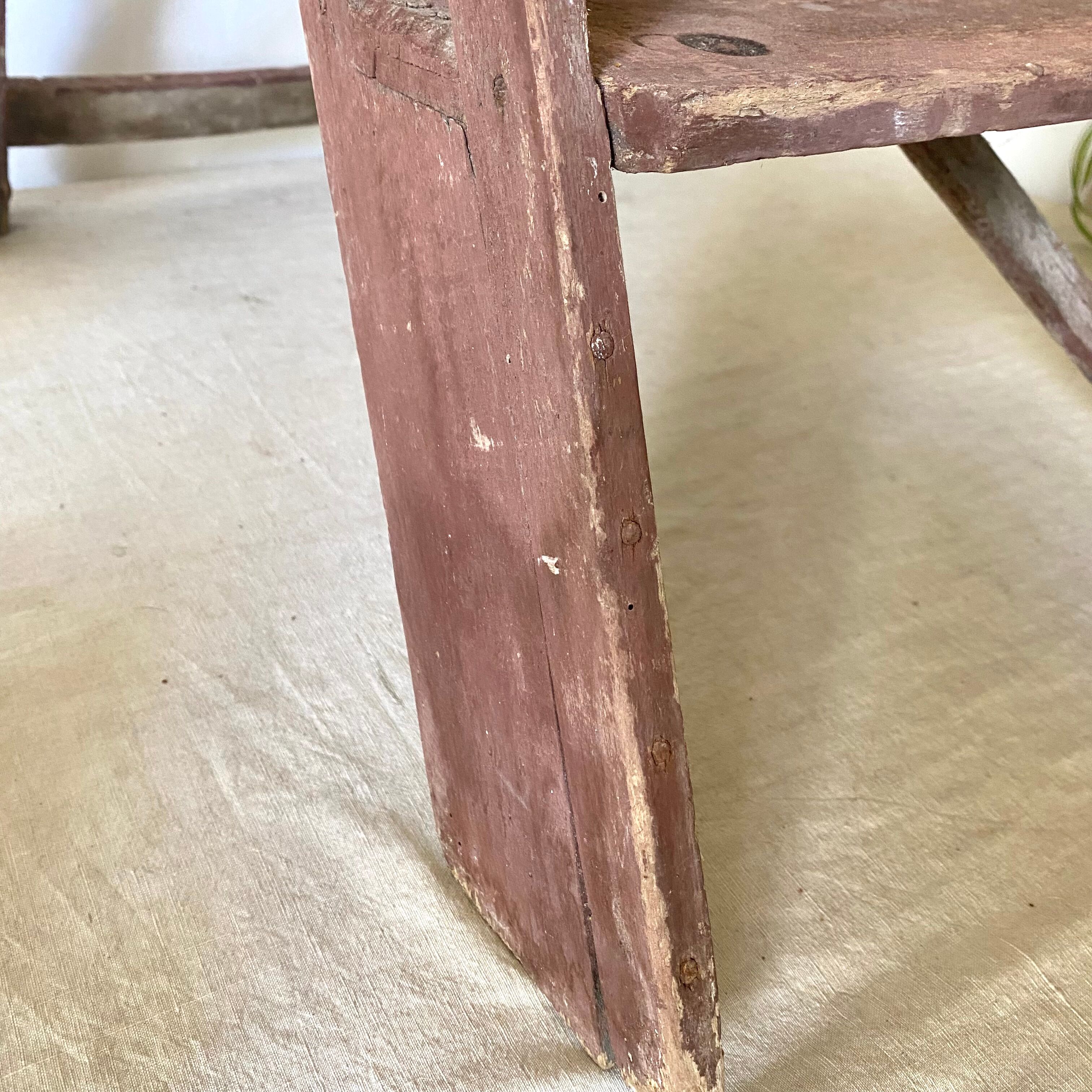 Ancient painter's stepladder