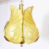 Murano glass pendant light by Carl Fagerlund for Solken Leuchten, 1960