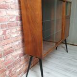 PRL display case on high legs after renovation