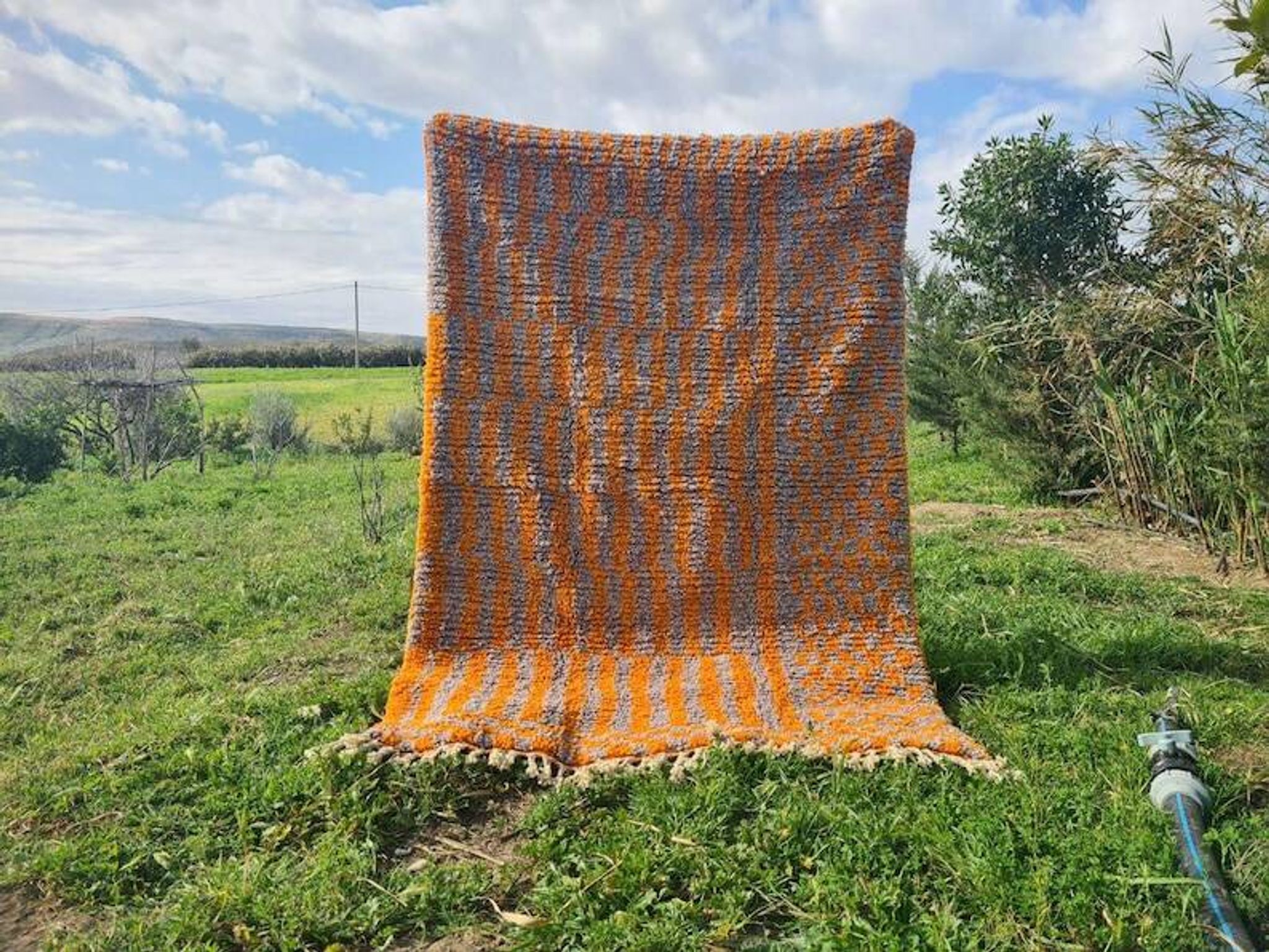 Grand Tapis bérbere marocain 300x200cm