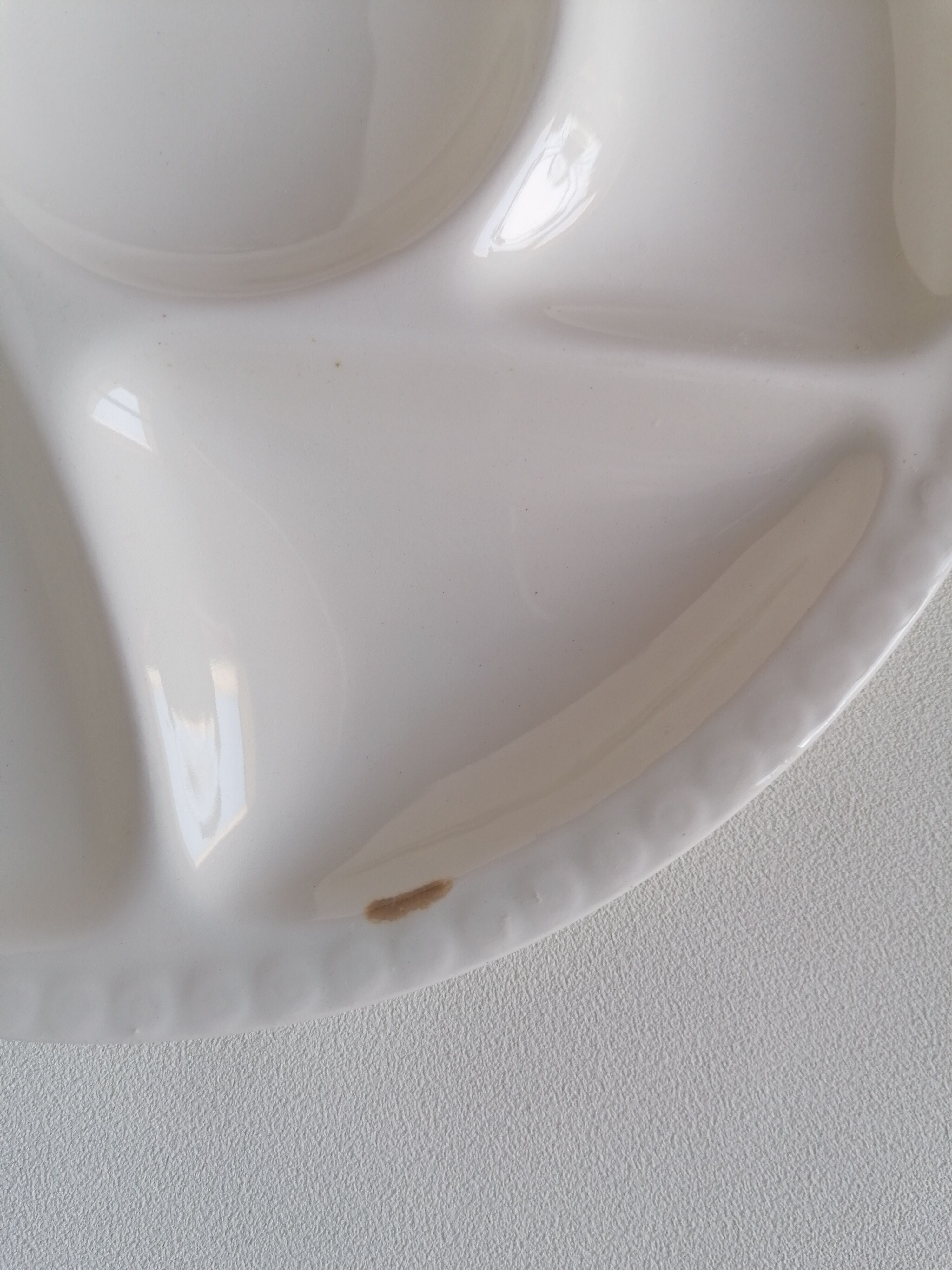 6 plates with Gien fondue and its box