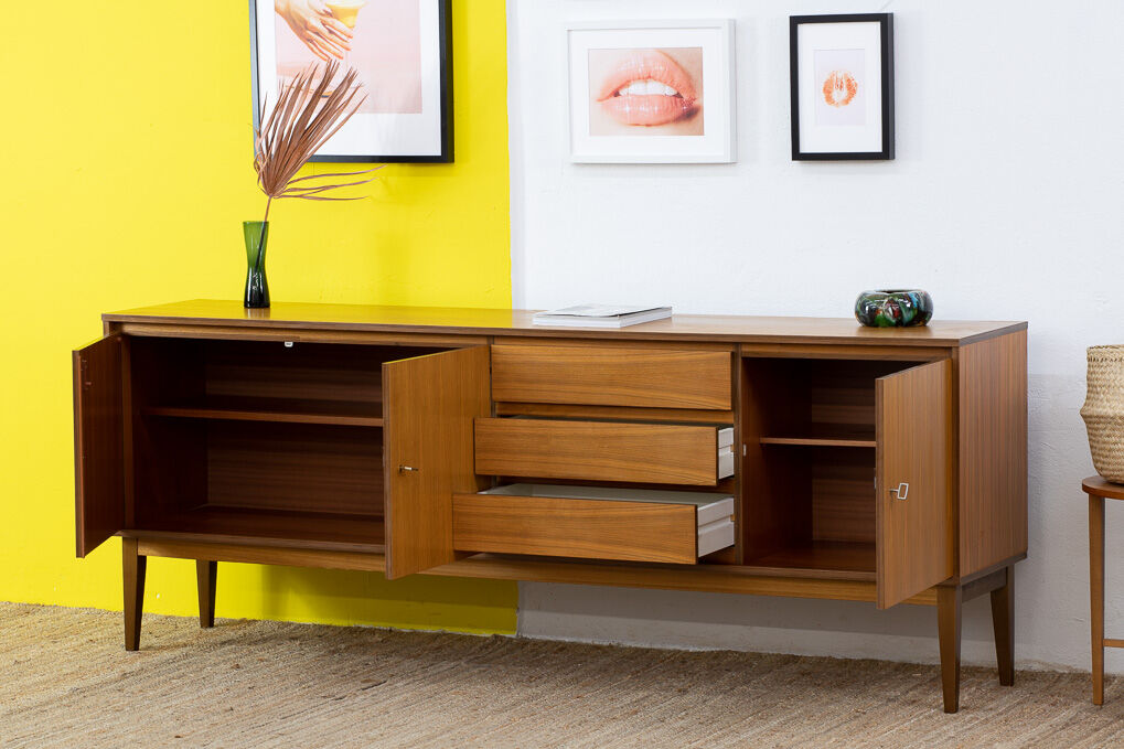 Vintage Scandinavian sideboard – 210 cm