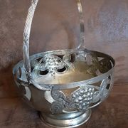 Vintage metal stand cup