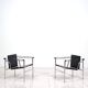 Fauteuil « lc1 » de charlotte perriand pour le corbusier, édités par cassina